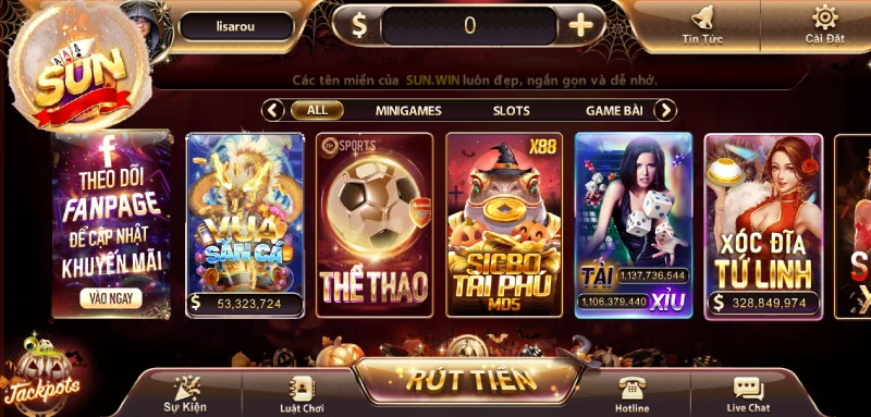 Casino Sunwin là cổng game nổi danh